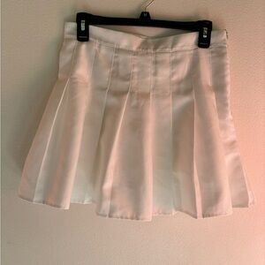 White Tennis Skirt
